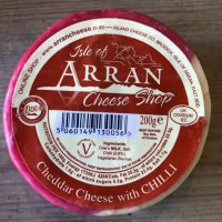 Isle of Arran Cheddar Cheese with Chilli
