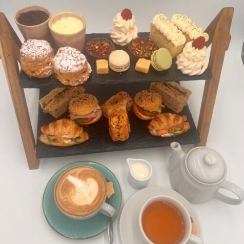 Our spring afternoon tea