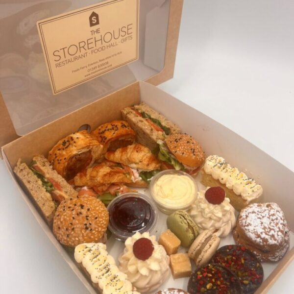 Our spring afternoon tea for delivery or collection.
