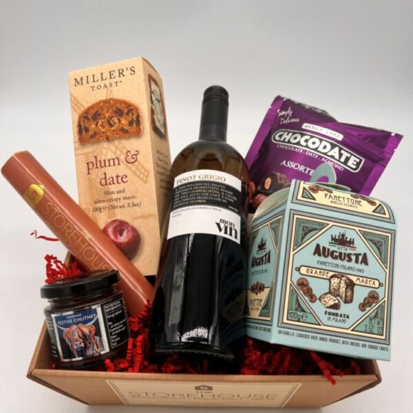 Delicious festive selection of items to enjoy 